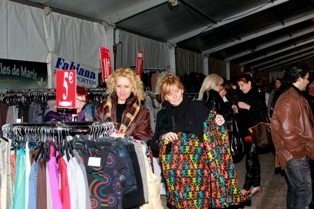 Une foire en hiver